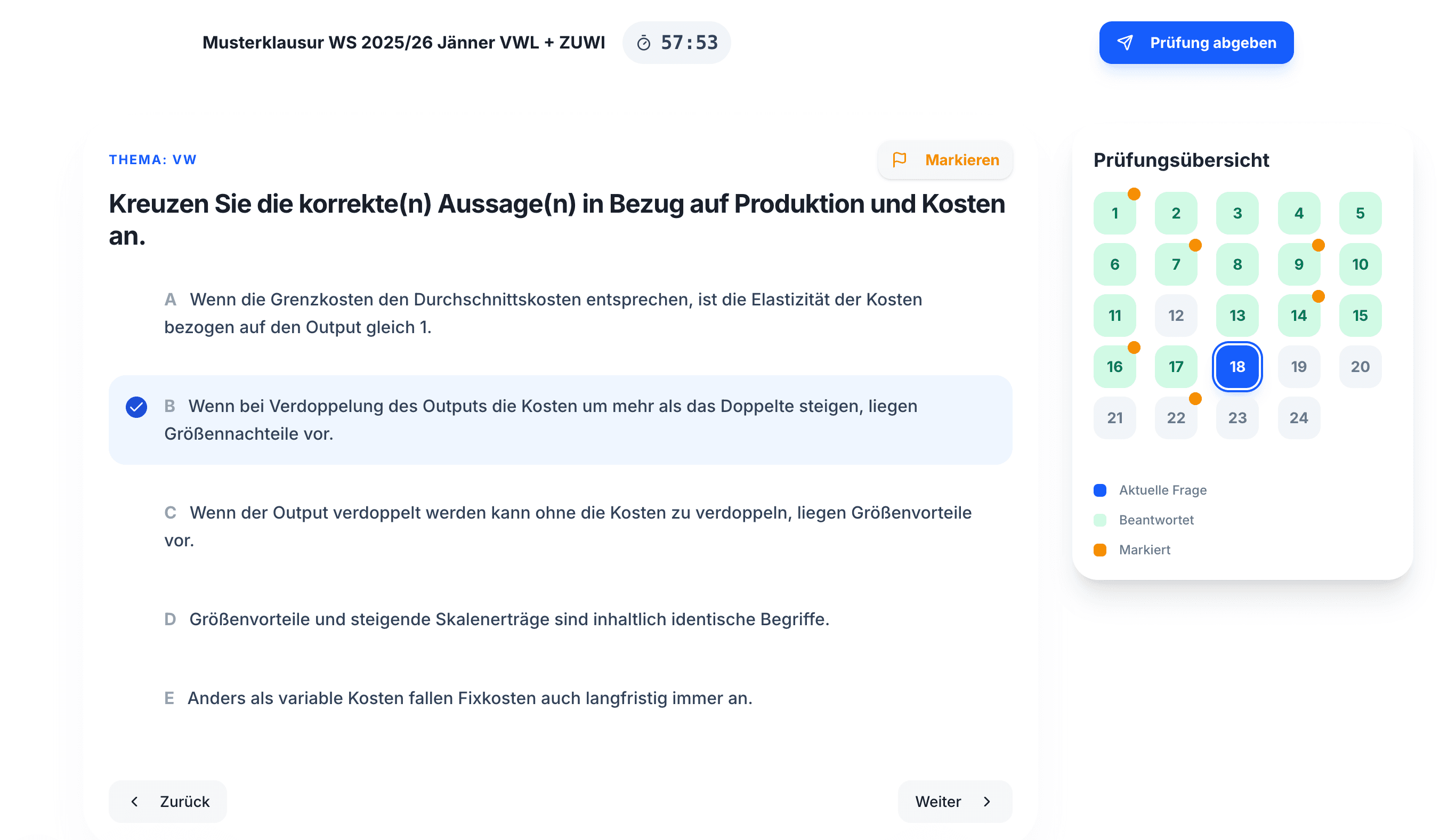 Prüfungssimulator